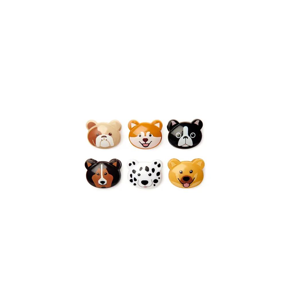 Kikkerland Dog Bag Clips (Multicolor)